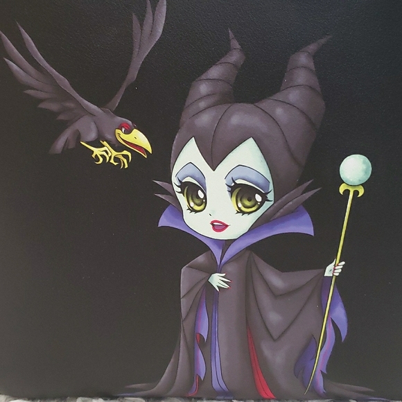 NWT Loungefly Maleficent Mini Backpack - Picture 10 of 12